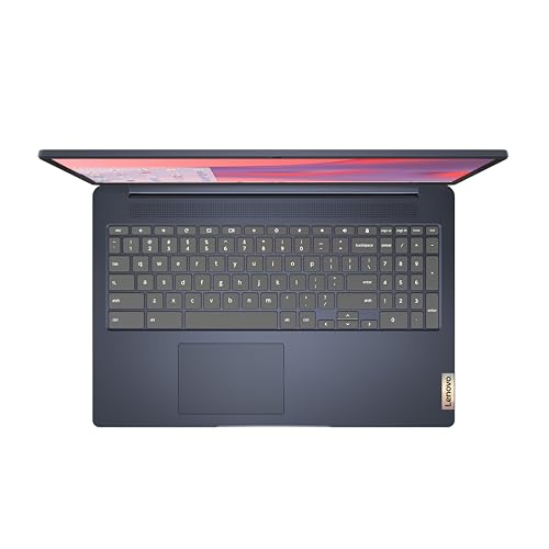 Image of Lenovo IdeaPad 3i Chromebook 15.6 inch FHD Display | Intel Celeron N4500 | Intel UHD Graphics | HDMI | Abyss Blue | 8GB RAM | 64GB SSD | Chrome OS | Bundle with USB 3.0 Hub