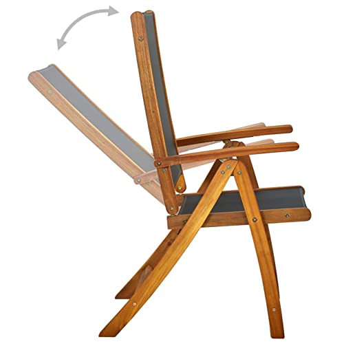 Chaise de salle à manger de balcon pliable pour optimiser les petits espaces - 5