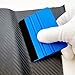 Umaki Automotive Vinyl Wraps Tools Tint Film Kit with 2 Pairs Vinyl Wrap Gloves, 4inch Felt Squeegee, Scraper, Edge Trimmer, Black Utility Vinyl Knife