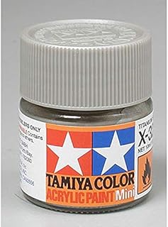 Tamiya USA TAM81532 Acrylic Mini X32 Metalic Titan Slvr