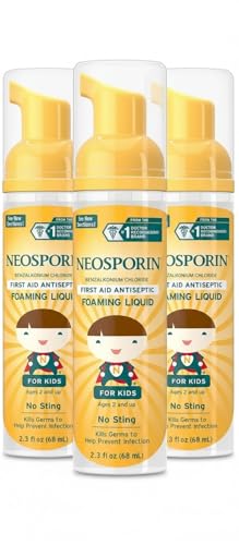Neosporin Wound Cleanser For Kids 2.30 oz (Pack of 3)