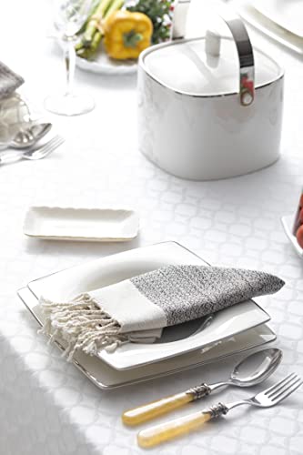 Smyrna-Turkish-Cotton-Original-Cloth-Napkins-Set-of-6-18-x-18-Inches-Decorative-Boho-Table-Napkins-for-Dining-Table-Versatile-Farmhouse-Cloth-Napkin-for-Dinner-Wedding-and-Parties-Beige Smyrna Turkish Cotton Original Cloth Napkins Set of 6 18 x 18 Inches Decorative Boho Table Napkins for Dining Table Versatile Farmhouse Cloth Napkin for Dinner Wedding and Parties Beige