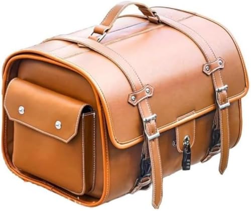 SLLS バイクリアボックス 大容量 フルフェイスヘルメット収納対応 防水生地 ロック機能着脱式小物収納 オートバイ用 旅行・ツーリング・通勤・通学適合