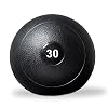 REP Weighted Slam Balls | 5 to 70 lb Options | Exercise and Fitness Balls for Strength Training, Soft Rubber Grip, Non-Bounce Medicine Ball | Cross Fit, Home Gym, Fitness, and Core Workouts | Black
