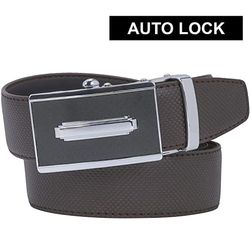 Image of Labnoft Men's PU Leather Auto Lock Belt