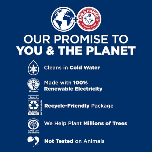 Arm & Hammer 033200975816 Plus Oxiclean Odor Blasters Fresh Burst, 128 Loads Liquid Laundry Detergent thumb #7
