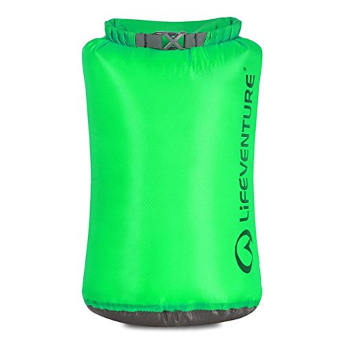 Lifeventure, Ultralight Dry Bag-10L unisex, Green, 10 litre