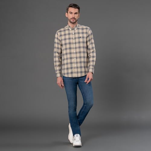 Image of Red Tape Checked Shirt for Men | Classic & Versatile