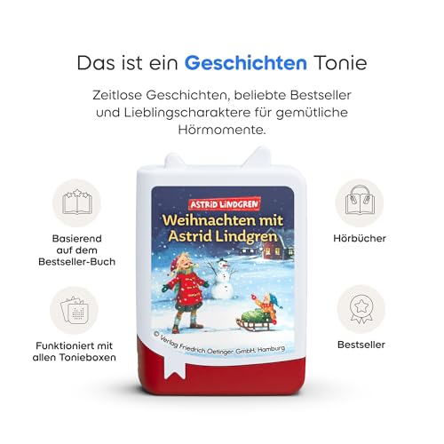 tonies Hörfigur für Toniebox, Book, Astrid Lindgren: Die schönsten Geschichten von Pippi Langstrumpf, Michel, Madita, UVM… – Ansicht 2