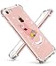 Allsky Case for iPhone 8/7 4.7",Clear Cartoon Design Pattern Soft Cute Fun Ultra-Thin Cover,Kawaii Kids Girls Teens Animal Chic Skin Creative Shockproof Funny.Cases for iPhone 8/7 Patrick