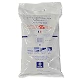 Sel de déneigement extra-sec - sac de 10 kg Agit instantanément grâce à sa forte teneur en chlorure de sodium. Il empêche la formation de verglas et facilite le dégagement des surfaces enneigées, assurant ainsi une meilleure sécurité sur les routes et trottoirs. Formulation efficace jusqu'à -20 C, ce sel d'épandage garantit une protection optimale contre la glace et la neige compacte. Il empêche la reformation du gel et permet une circulation plus sûre. Conforme à la norme NF E