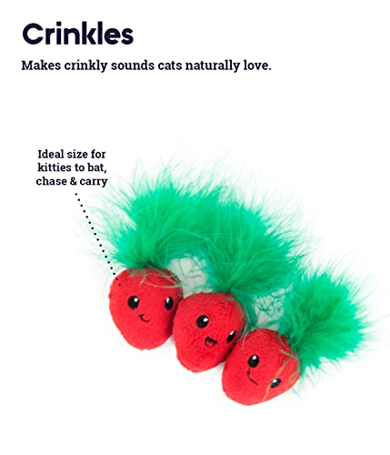 Catstages Straw-Babies Cat Dental Catnip Mesh Toy, Pink - 3 Pack #TOP1