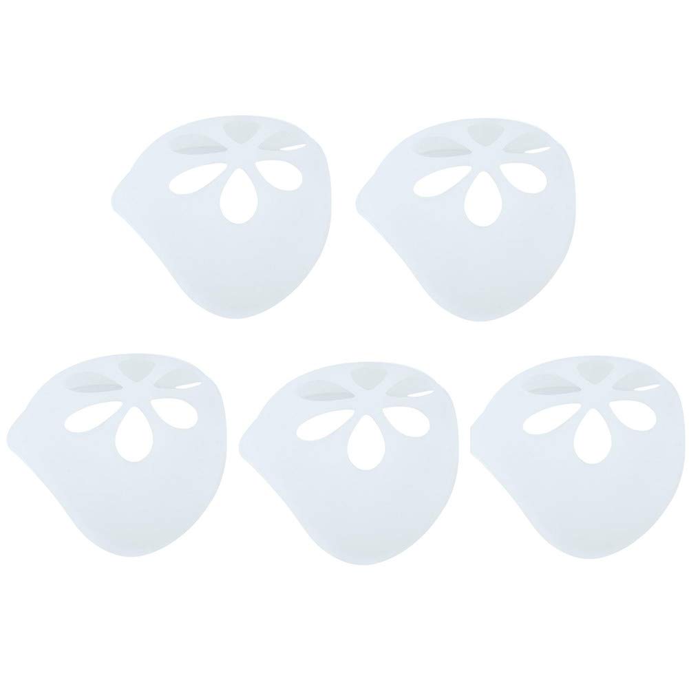 KANKOO Lipstick support Mouth support Plastic face cover bracket 3d face cover bracket Easy breathe face cover bracket Breathing kouzhao Kouzhao brackets 9X3,white