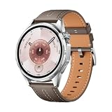 Huawei Watch GT 6 GPS 46 mm Smart Watch, touchscreen AMOLED da 1,47", durata della batteria fino a 21 giorni, ciclismo, oltre 100 modalità sport, compatibile con iOS e Android, monitoraggio della