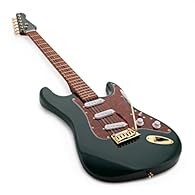 VERSATILE TONES: Equipped with three Wilkinson M-series single-coil pickups wired to a five-way switch for a wide range of sounds. RETRO LOOKS: Compelling design with a green finish. WILKINSON HARDWARE AND ELECTRONICS: Ensures reliability and high pe...