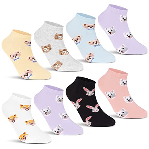 L&K 5 paires de chaussettes de sport en coton pour femmes Chaussettes de sport d'été 2149 35/38 Cover