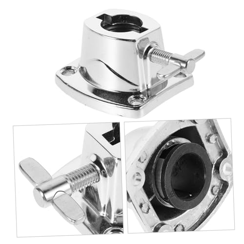 Set de 2 bases para soporte de batería con clamp de metal miniatura 7