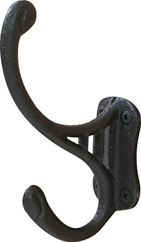 Rustic Red Door Co. Mission Style Coat Rack Wall Mounted with Cubbies and Shelf, Entryway Wooden Hanger with 3 Hooks for Jacket, Towel or Hat, Farmhouse Decor, Oak Wood, Michaels Stain