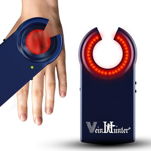 OTICA Vein Hunter Pro for Vein Finder for IV Access Phlebotomy for Nurse Clinics Homes Use Vein Viewer Vein Detector Portable Handheld Vein Light Device for All Ages, All Skin Color