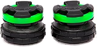 LimbSaver Broadband Dampener for Split Limb Compound Bows, Green, 2-Pack
