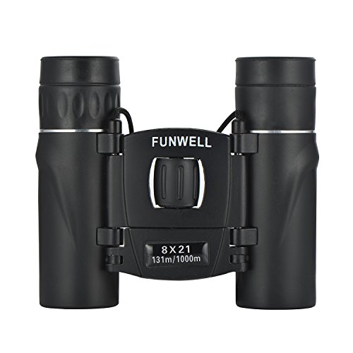 Binoculares compactos 8x21 ligeros para niños miniatura 2