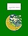 Composition Notebook - College Ruled: Alien 420 Somewhere Funny ET Cannabis Marijuana Stoner Gift - Green Blank Lined Exercise Book - Back To School ... Teens, Boys, Girls - 7.5"x9.75" 100 pages
