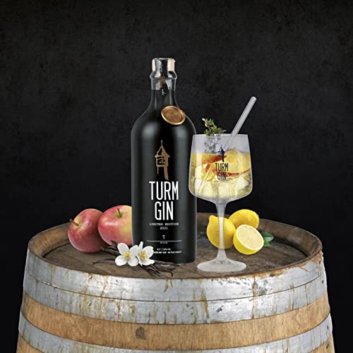 TURM GIN Limited Edition 2021 - Barrel Aged Dry Gin | Premium Bio-Gin aus Deutschland 47% | Ehrlich-nordischer Geschmack… – Bild 5
