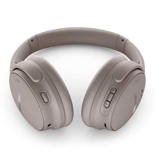 Bose QuietComfort Wireless Noise Cancelling Headphones, Bluetooth Over Ear Headphones Bundle with Green Extreme Wireless Portable Charger, (Sandstone) - Thumbnail 3