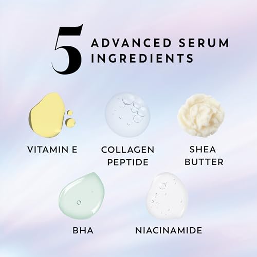 Olay Super Serum Body Wash for Extra Dry Skin, 24hr Long Lasting Hydration, 5+ Ingredient Serum Complex for Bright Even Firm Luminous Skin, 18.5 fl oz - Image 4