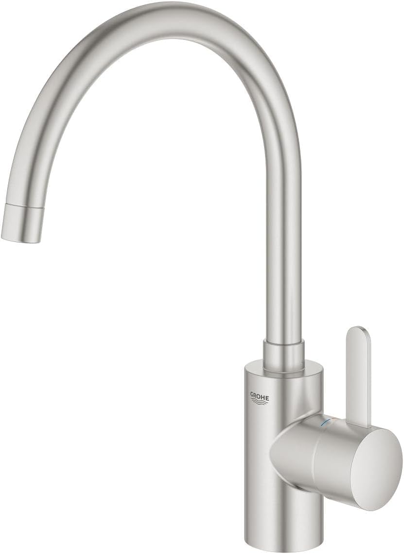 GROHE Eurosmart Cosmopolitan Single-Lever Sink Mixer 1/2" Supersteel 32843DC2