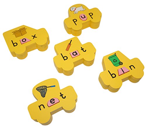 Skola Toys Vowel Cars - Stack the CVC Words