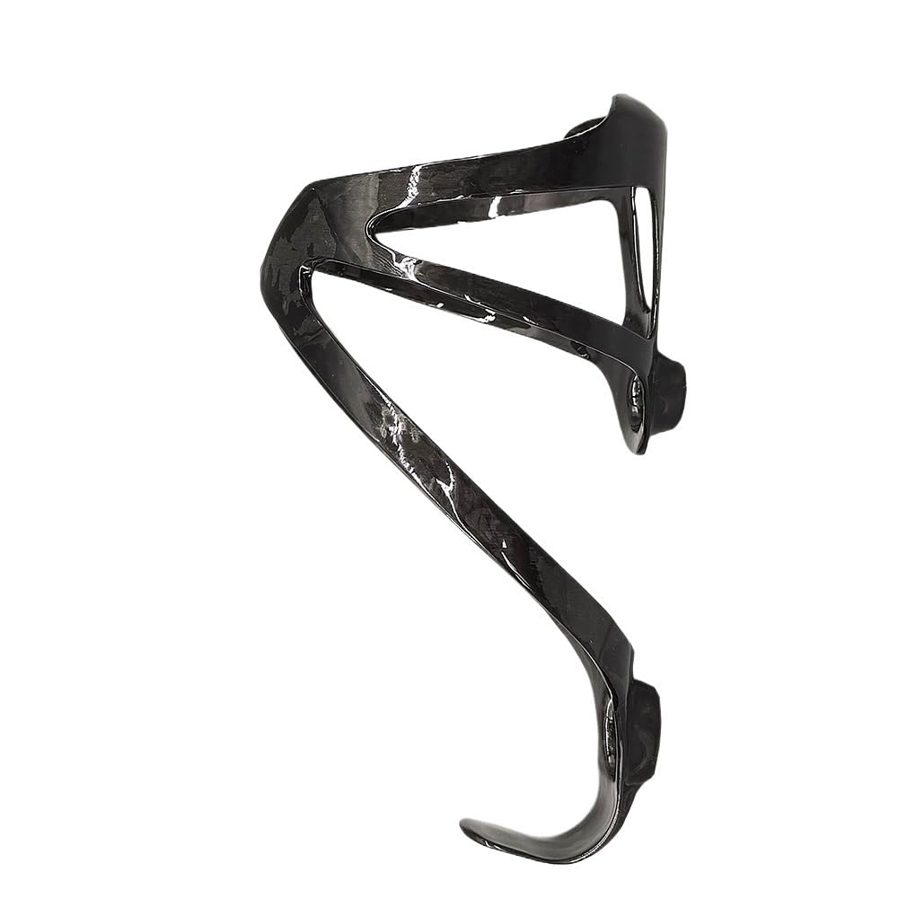 Fahrrad Flaschenhalter Fahrrad-Flaschenhalter, Vollcarbon, superleicht, for Rennrad/Mountainbike, Fahrrad-Wasserflaschenhalter, matt glänzend(Gloss 1PCS)