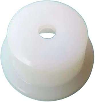 NieKe 2 PCS Small Round Gaskets Bearing Bushings White Color Spare Parts Front Panel ,Compatible for Soft Serve Ice Cream Machines Accessories