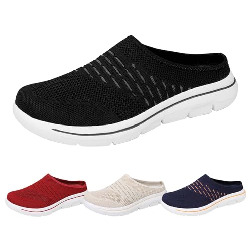 Zapatillas de malla para hombre, zapatos de entrenamiento para hombre, zapatos ligeros para caminar, transpirables, para correr, zapatos deportivos al aire libre, cómodos, de verano, informales