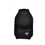 Nite Ize Clip Case Cargo Phone Holster - Protective, Clippable Phone Holder For Your Belt Or Waistband - Medium - Black