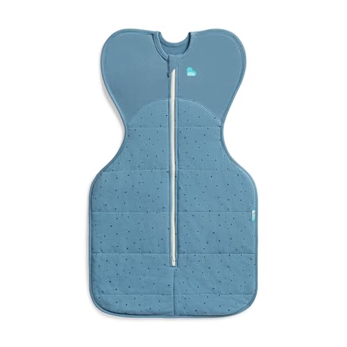Love to Dream Swaddle Up Baby Sleep Sack 2.5 TOG, Storm Blue Pebbles, NB
