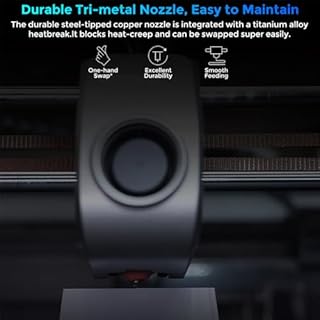 Creality K1 SE 3D Printer, with 600 mm/s Printing Speed CoreXY Auto Leveling and Z-Offset, 300℃ Dual-Gear Direct Extruder Full Metal Die Cast Upgraded K1, Printing Size 8.66x8.66x9.84 inch