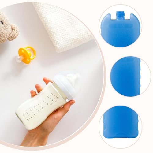 6X Ice Boxes Cooling Ice Packs Lightweight Sturdy Reusable Freezer Blocks4