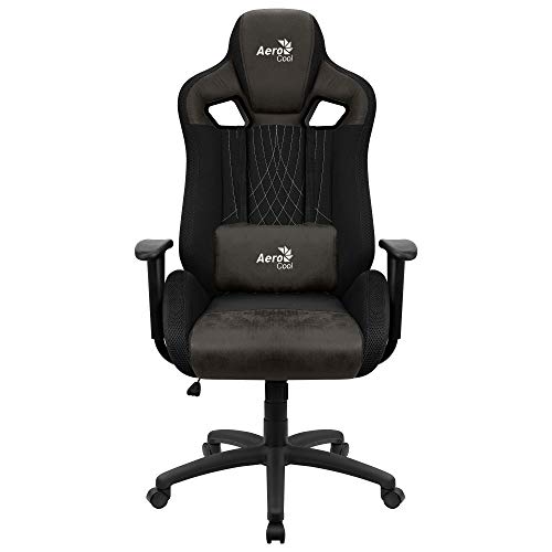 AEROCOOL Earl Iron Black - AEROSUEDE GAMING CHAIR