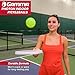 Gamma Photon Indoor Pickleballs Pack of 60, USAPA Approved, High-Visibility, Durable and Ultra-Balanced