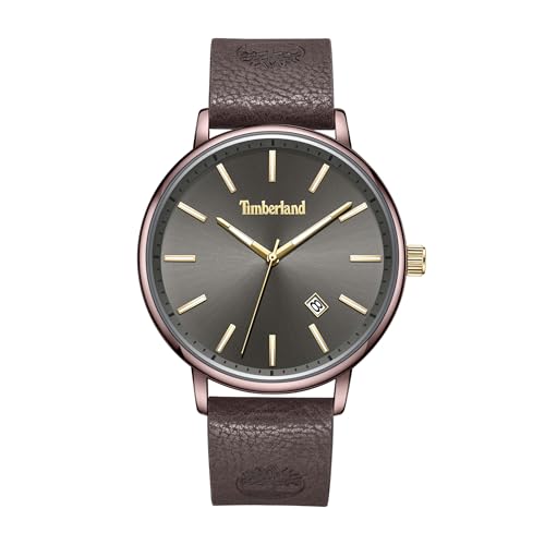 Timberland Spencer Brown Leather Strap 3ATM Watch