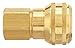 Coupler Body, Brass, FNPT, 1/8 In. Pipe
