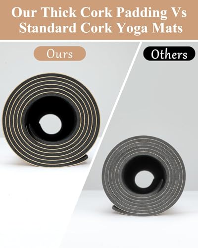 Yoga-Mat-with-Solar-Eclipse-Print-Natural-Responsibly-Sourced-Mat-for-Hot-Yoga-And-Home-Practice-Delivers-Optimal-Cushioning-Stability-and-71x-26-for-All-Exercise-Types