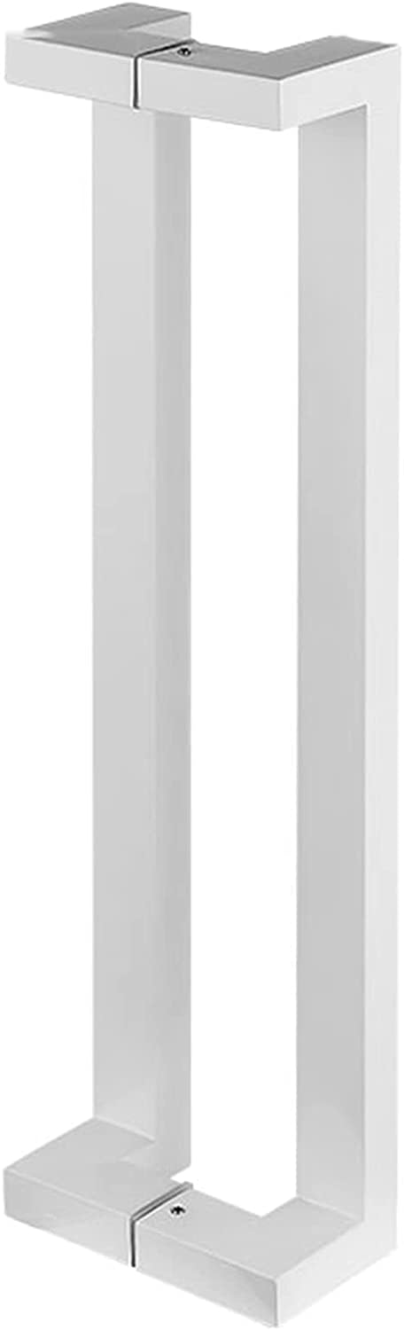 Poignées porte coulissante verre inox blanc crème haute résistance mécanique