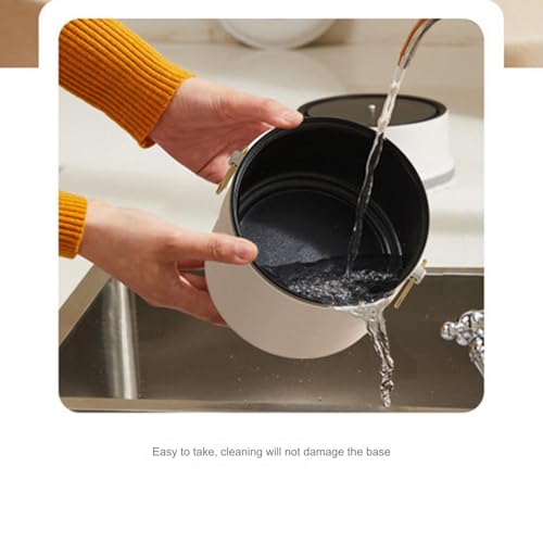 MZBDYYF Electric Hot Pot Split 1200W Slow Cooker - Nicht -Stick, Dampfer aus Edelstahl, Doppelauskleidung - perfekt für Partys, Familienversammlungen 6 MZBDYYF Electric Hot Pot Split 1200W Slow Cooker - Nicht -Stick, Dampfer aus Edelstahl, Doppelauskleidung - perfekt für Partys, Familienversammlungen