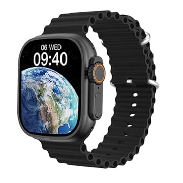 Smartwatch W68 Ultra Series 8 NFC – Tela 2.0 (Preto)