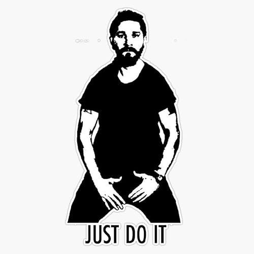 Shia LaBeouf Sticker Bumper Sticker Vinyl Decal 5"