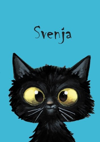 Svenja: Svenja - Katzen - Malbuch / Notizbuch / Tagebuch: A5 - blanko (German Edition)