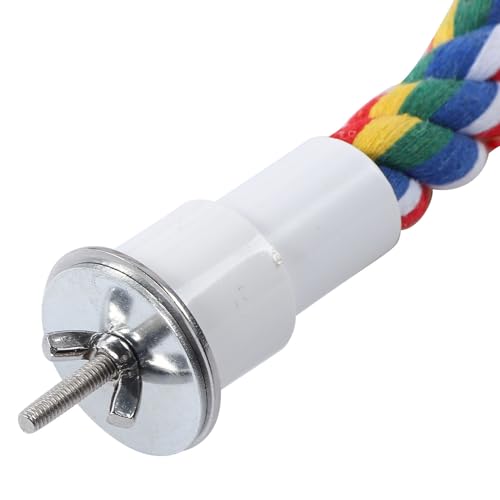 Chew Toys Corda de Escalada - Brinquedo para Pássaros Com Giratória - 60 CM, 80 CM, 105 CM - Perfeit