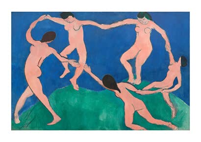 Matisse Dance I affiche encadrée mat petit tableau art moderne